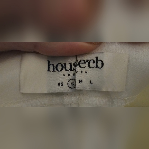 House of CB Ivory Charmaine Gown Size Small NWOT - Picture 6 of 6